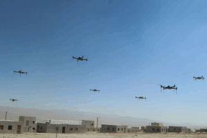 Drones fill the sky