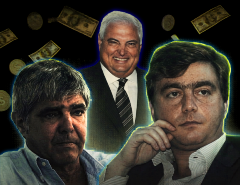 From left to right, Paolo Pozzessere, Ricardo Martinelli and Valter Lavítola
